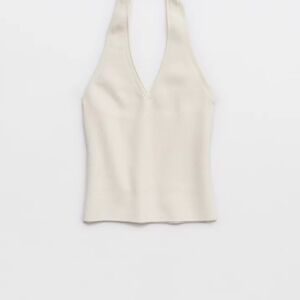 Aerie Sweater Halter Tank Top